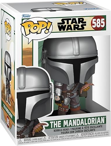 Funko Pop Star Wars: El libro de Boba Fett - The Mandalorian con bolsa - Figura de vinilo coleccionable - Idea de regalo - Mercancía oficial -