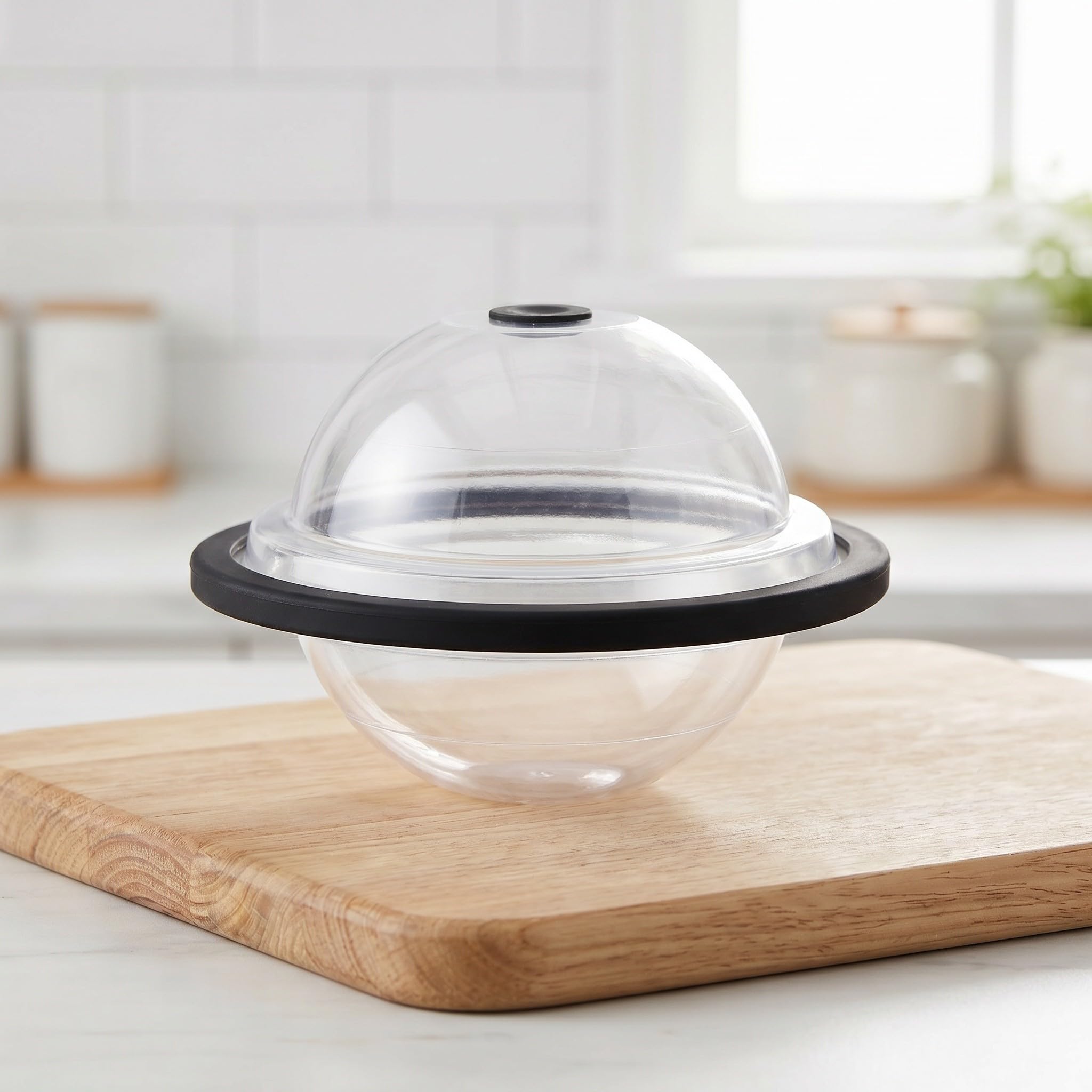 2 Juegos Molde para Cubos de Hielo en Forma de Bola, Gran | Molde Reutilizable, Desmoldeo Fácil y Forma Estable, para Bebida en Casa y Cócteles de Bar
