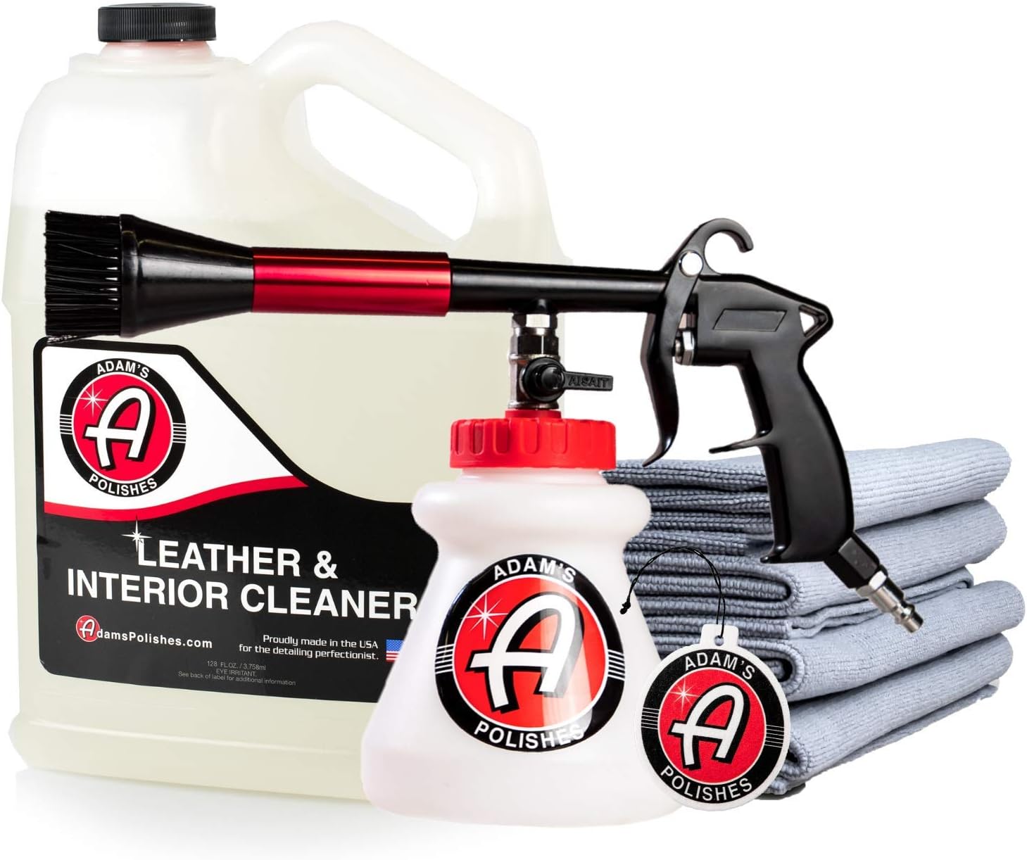 Adam's Interior Cleaning Gun Pressurized, Compressed Air