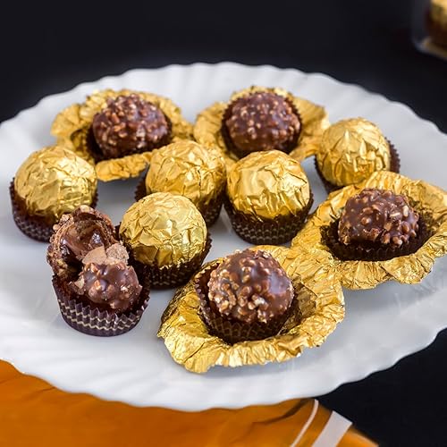 Miniatura 6 de Hemoton 200 unidades de papel de aluminio dorado envoltorios de dulces regalo papel de embalaje para dulces de chocolate para fiestas, cumpleaños,