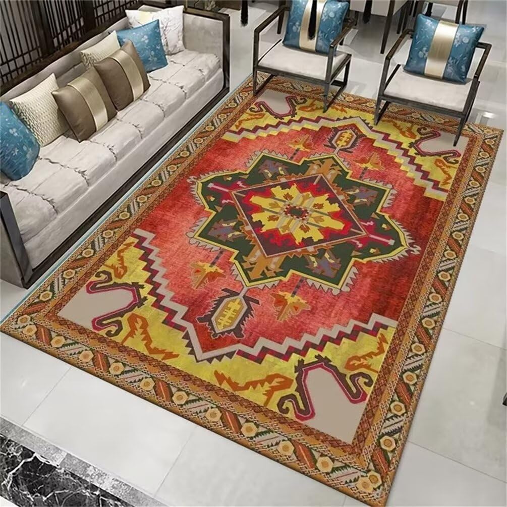 Tapis garçon rouge doux pour relooker une chambre d'ado