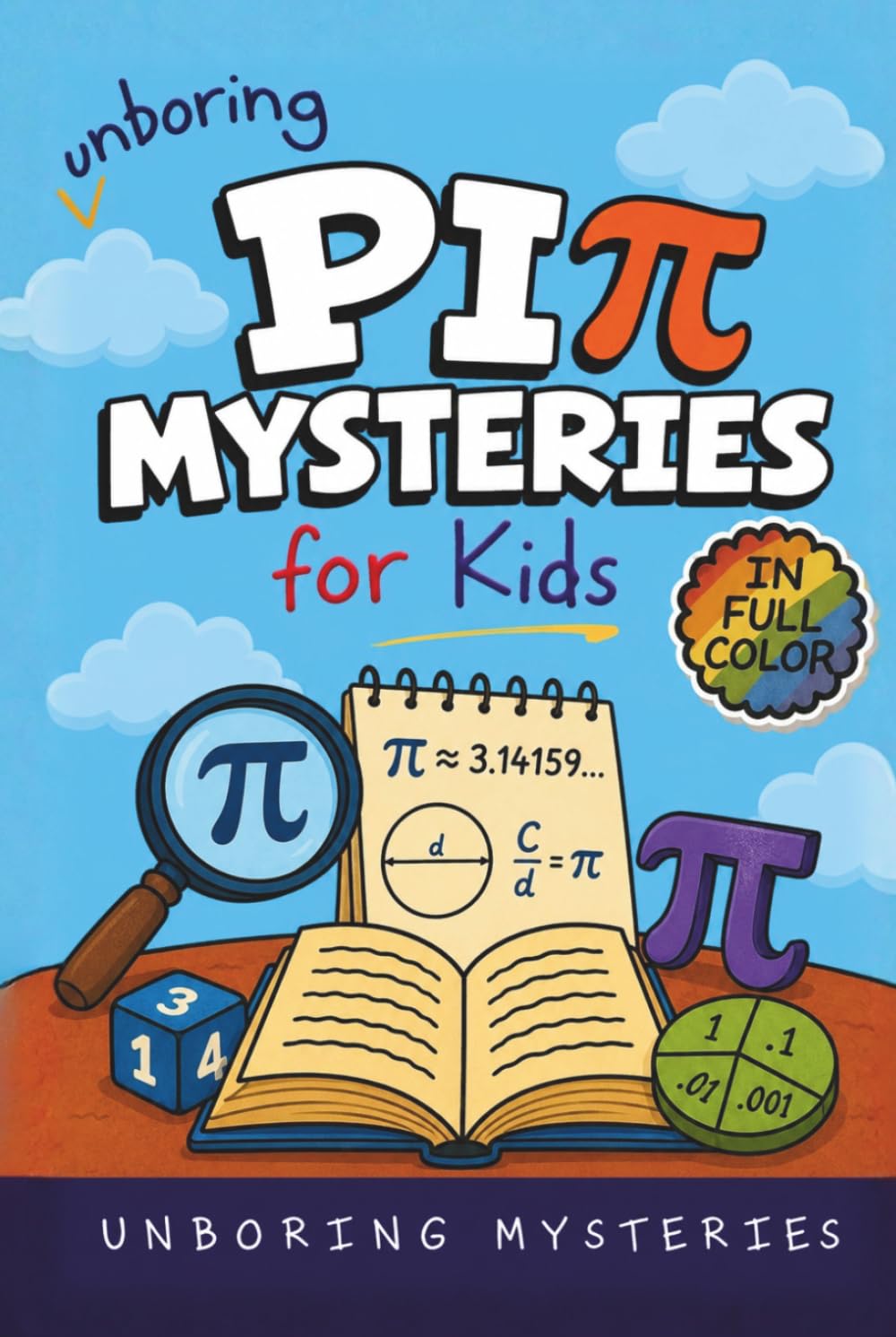 Unboring Pi Mysteries for Kids: Funny, Fascinating Guide to the Most Baffling Pi Mysteries, Number Secrets, and Mathematical Wonders (Math & Science ... for Classrooms and Homeschoolers Ages 9–12)