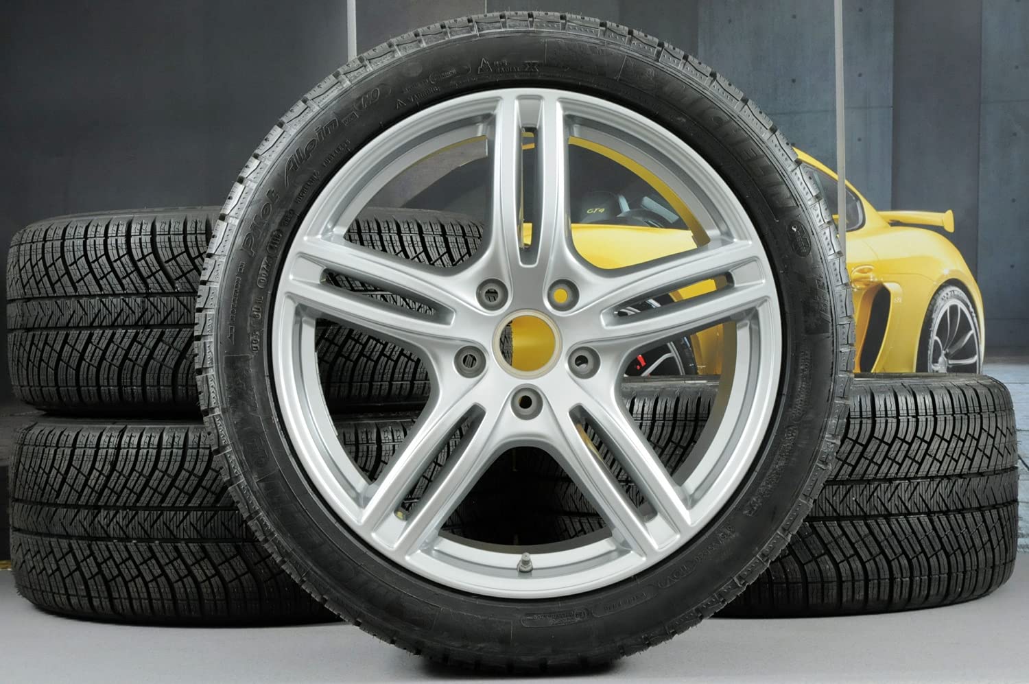 Kompatybilny z Porsche G2/971 Panamera 20" turbo koła zimowe zestaw kółek zimowych