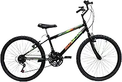 Bicicleta Aro 24 Infantil Saidx Premium 18 Velocidades, Freio V-Brake, Masculina e Feminina