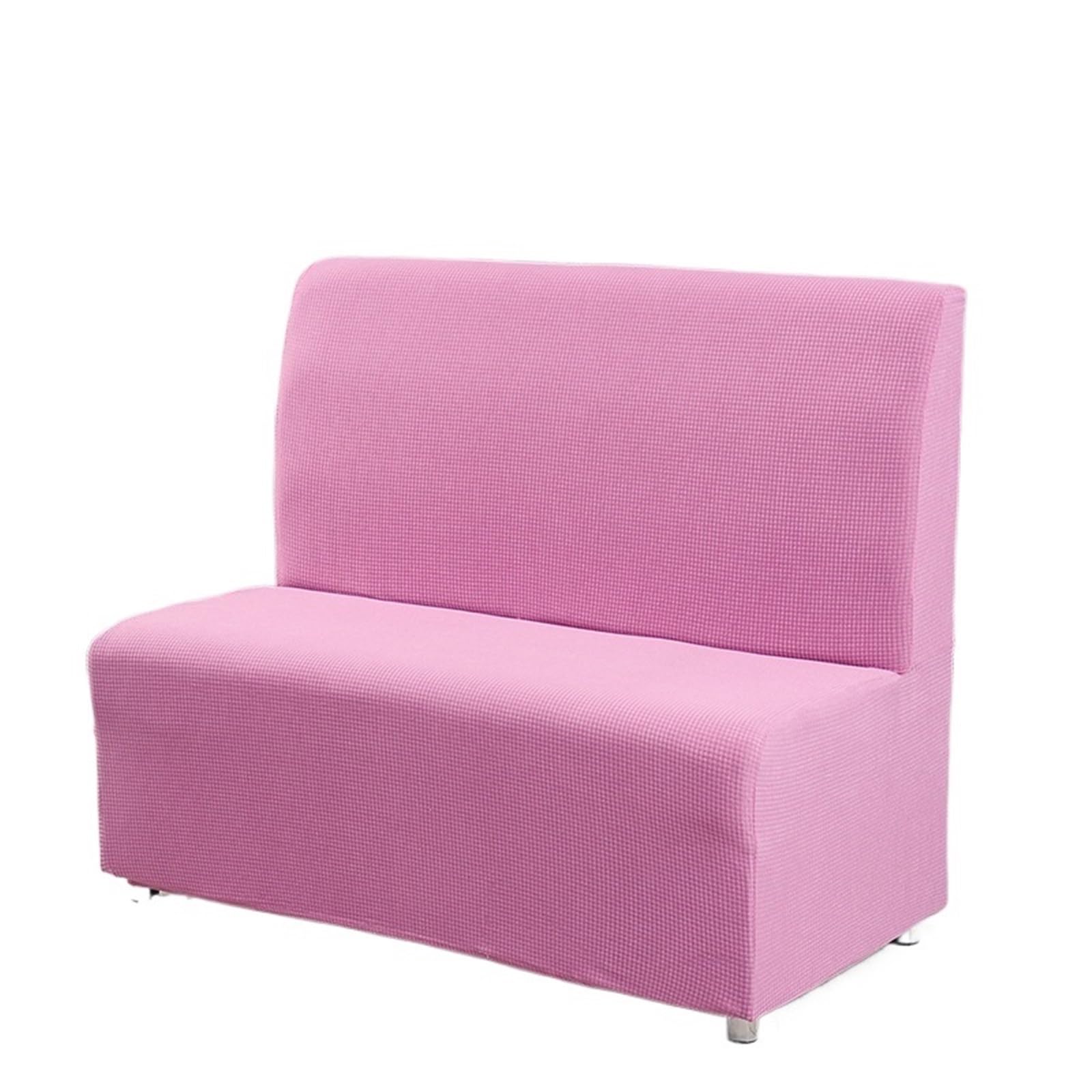 GCYEIDMA Armless Sofa Slipcover Armless Sofa Cover Elastic Thickened Corn Velvet Hotel Restaurant Stretch Covers Slipcovers(Color 4)