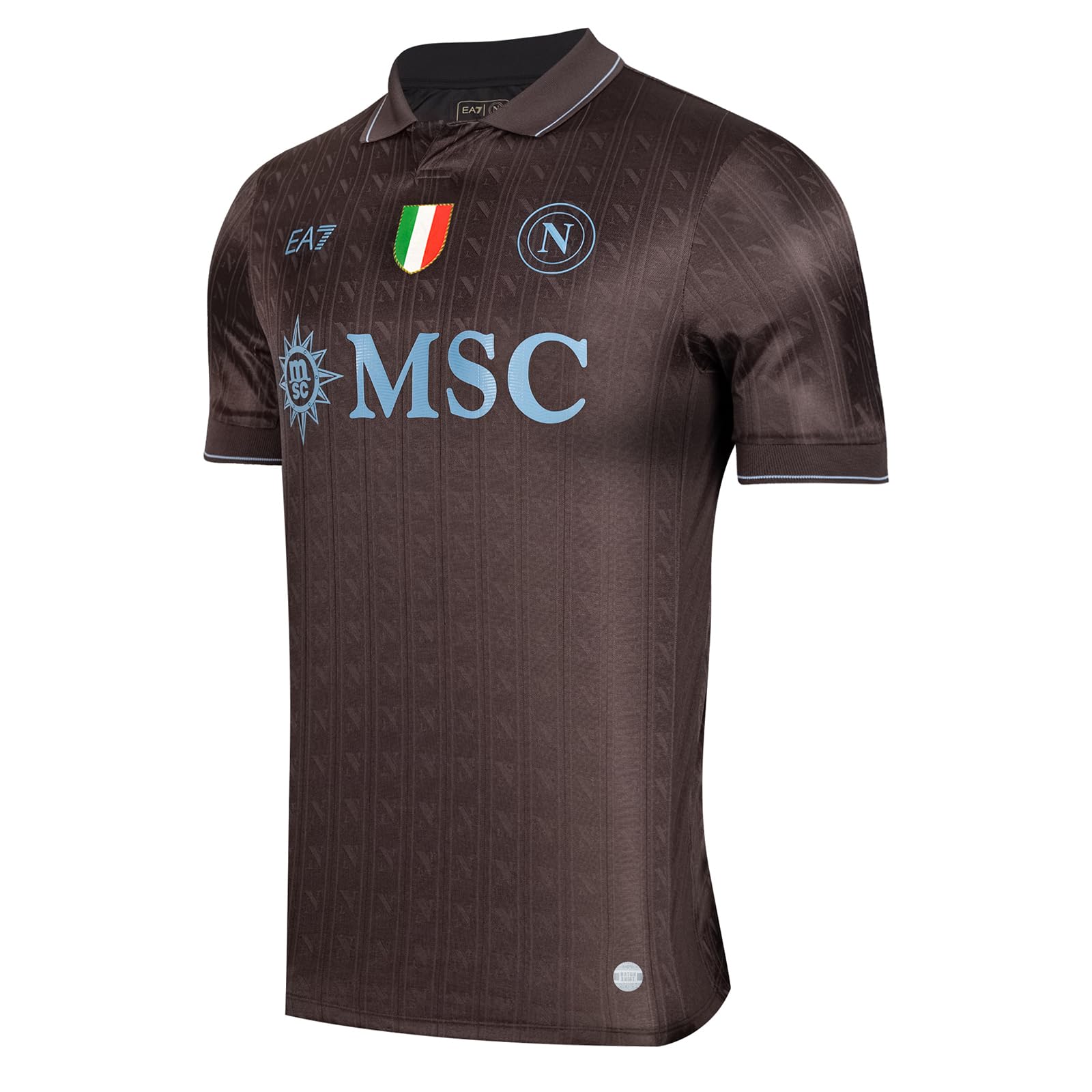 SSC Napoli Maglia Gara Third Ea7 T-Shirt Unisex - Adulto