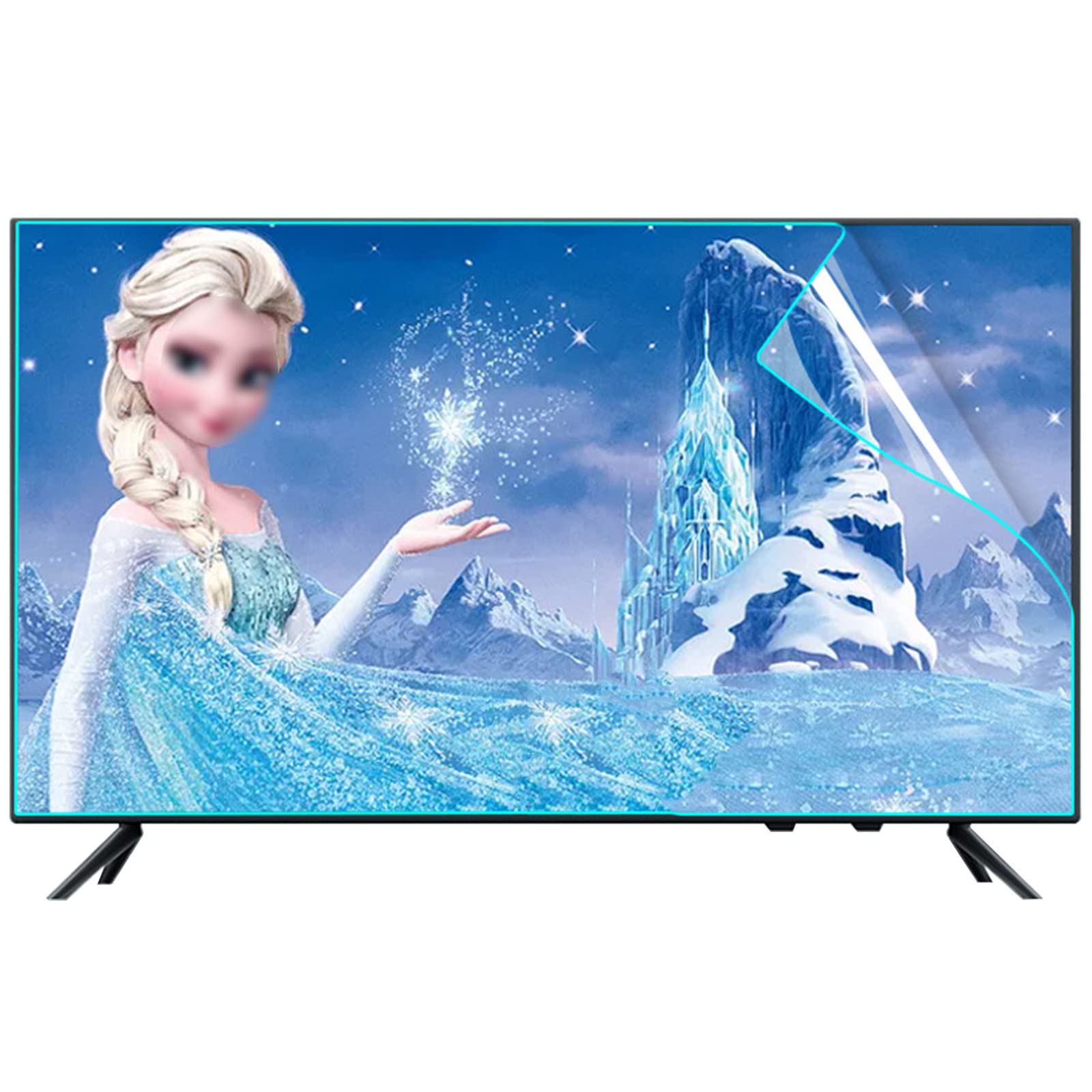 Film anti-éblouissant pour télévision 40" avec filtre givré haute protection