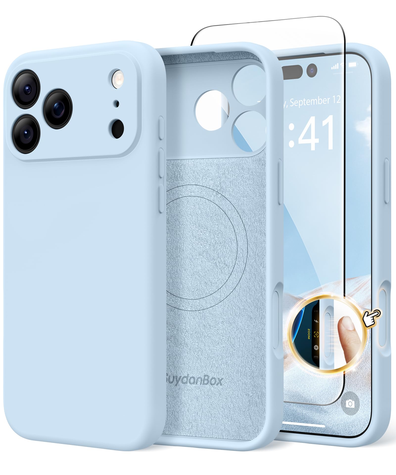 Magnetic for iPhone 18 Pro Case/iPhone 17 Pro Case Silicone