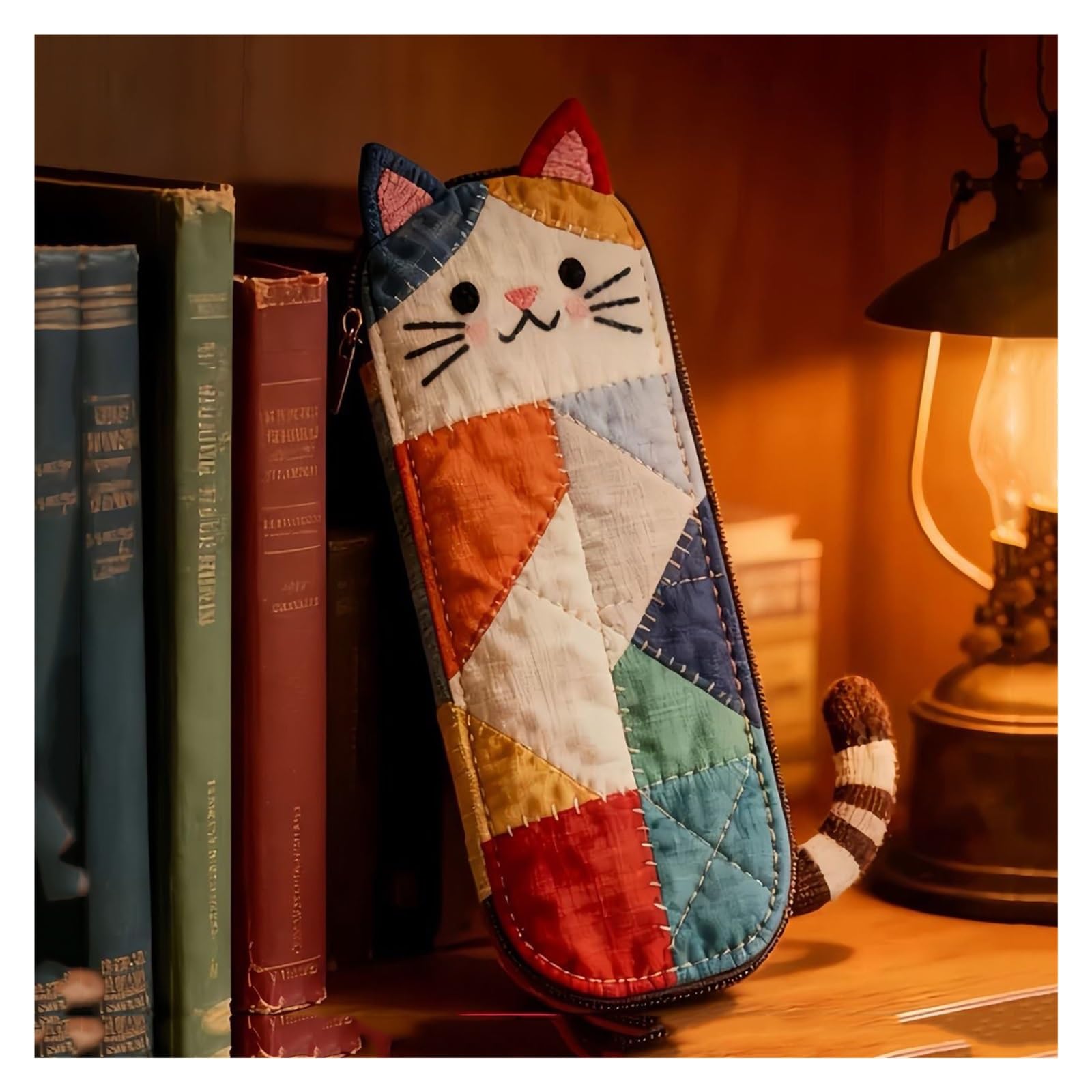 Astuccio patchwork for la scuola