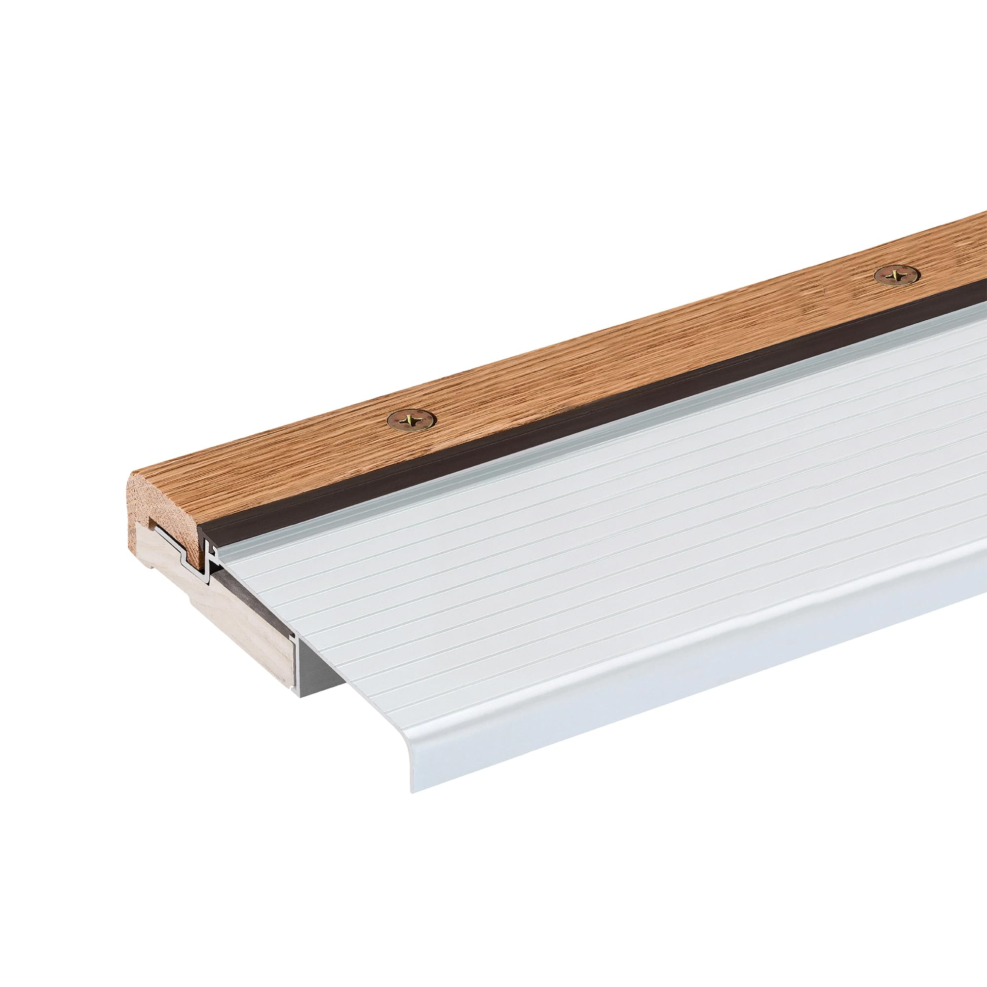 Exterior Inswing Threshold | Oak & Aluminum Adjustable Sill with