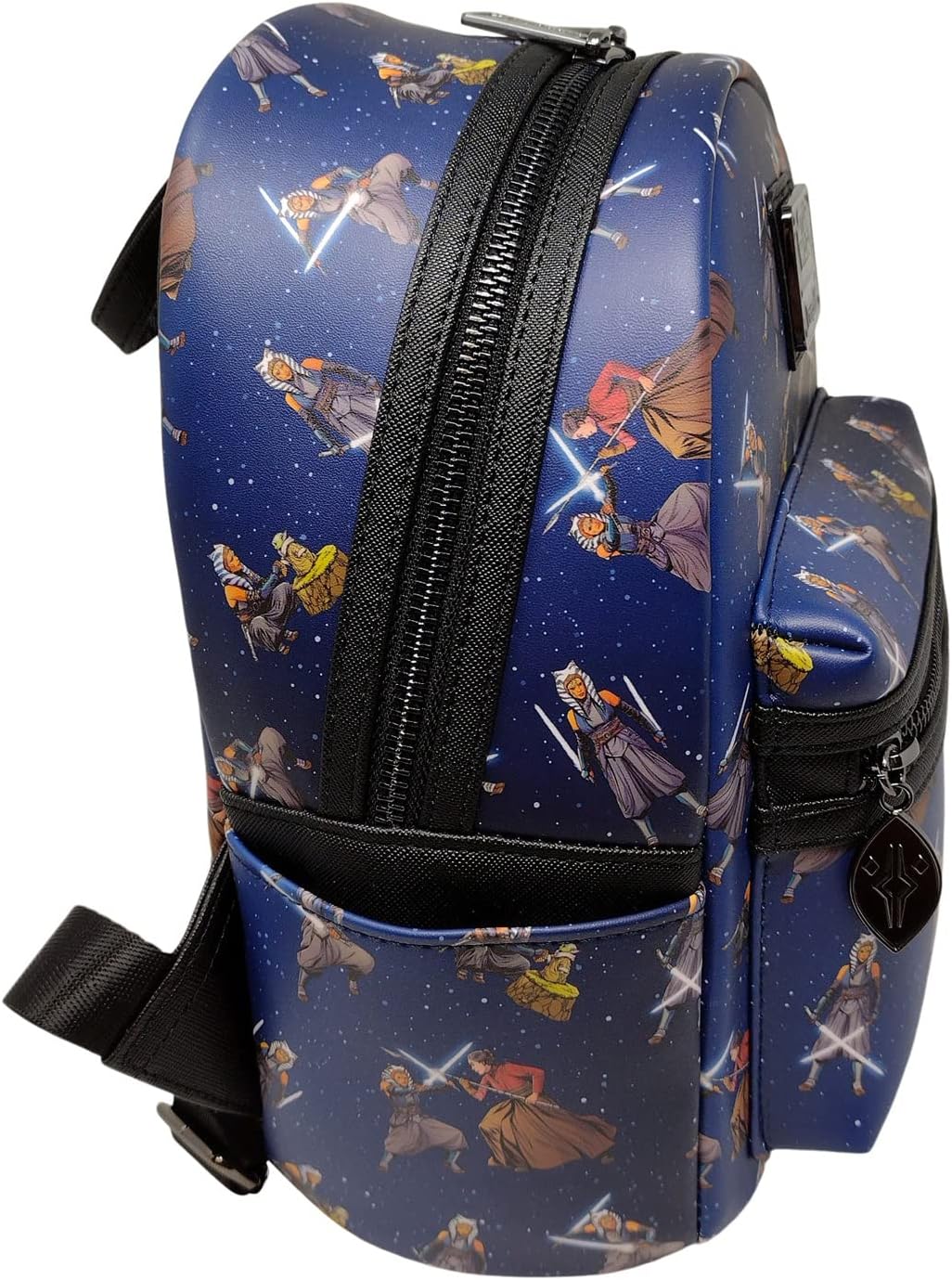 Loungefly Star Wars Ahsoka Tano and Grogu The Mandalorian Womens Double Strap Shoulder Bag Purse - Image 2