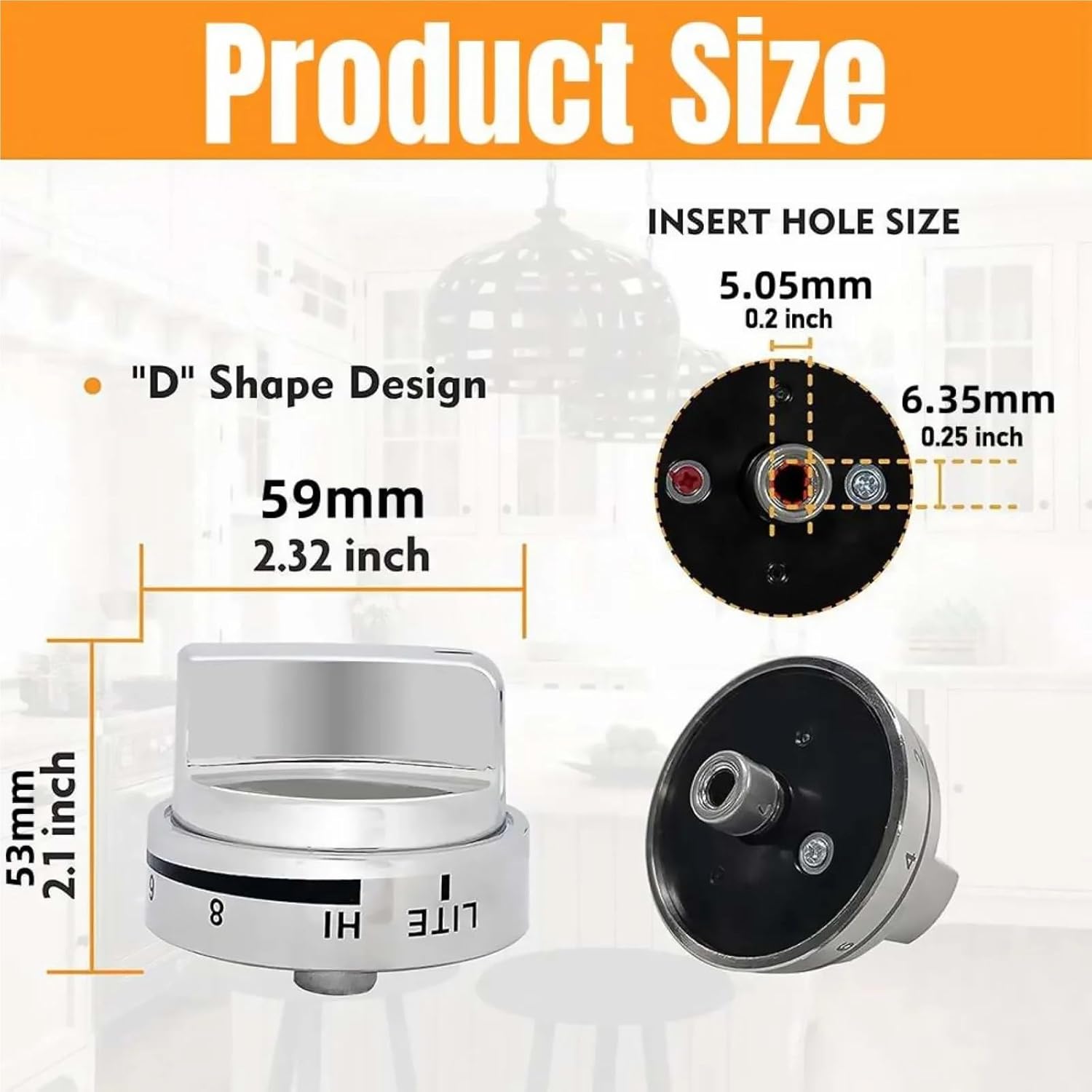 Stove Knobs 5Pcs/Set Stainless Steel Oven Stove Knobs AEZ73453509 Replacement Parts For LG Gas Range Burner Accessories AEZ72909008