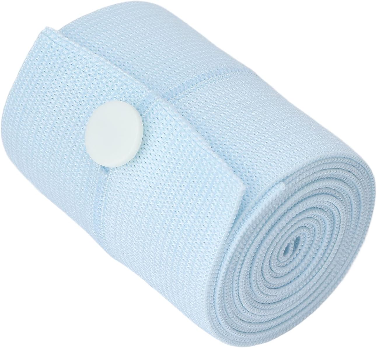 Compression Bandage Wrap, Non Slip Skin Friendly Thickened Button Fixed Sports Elastic Bandage for Sports Fields for Home Use for Sports Protection