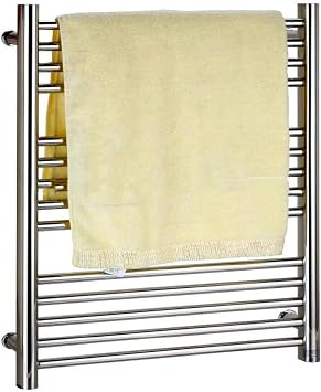 Heated Towel Rail Rails Towel Warmer,Electric Towel Rack, Towel Warmer Wall Mounted Stainless Steel with ON/Off Switch Towel Heater for Home Bathroom Towel Dryer,
