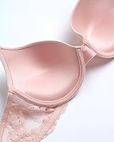 Vista 3 de Jessica Simpson Sujetador para mujer Paquete de 3 sujetadores de microfibra moldeados cómodos Copa BC Copa