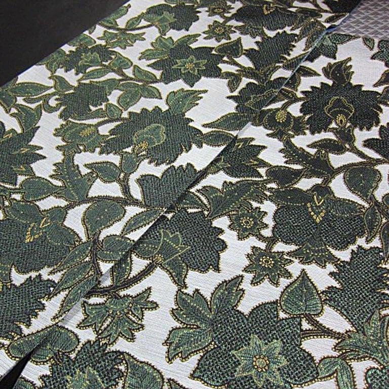 新品西陣織六通柄高級袋帯【金華山織】綿芯御仕立付き⑫