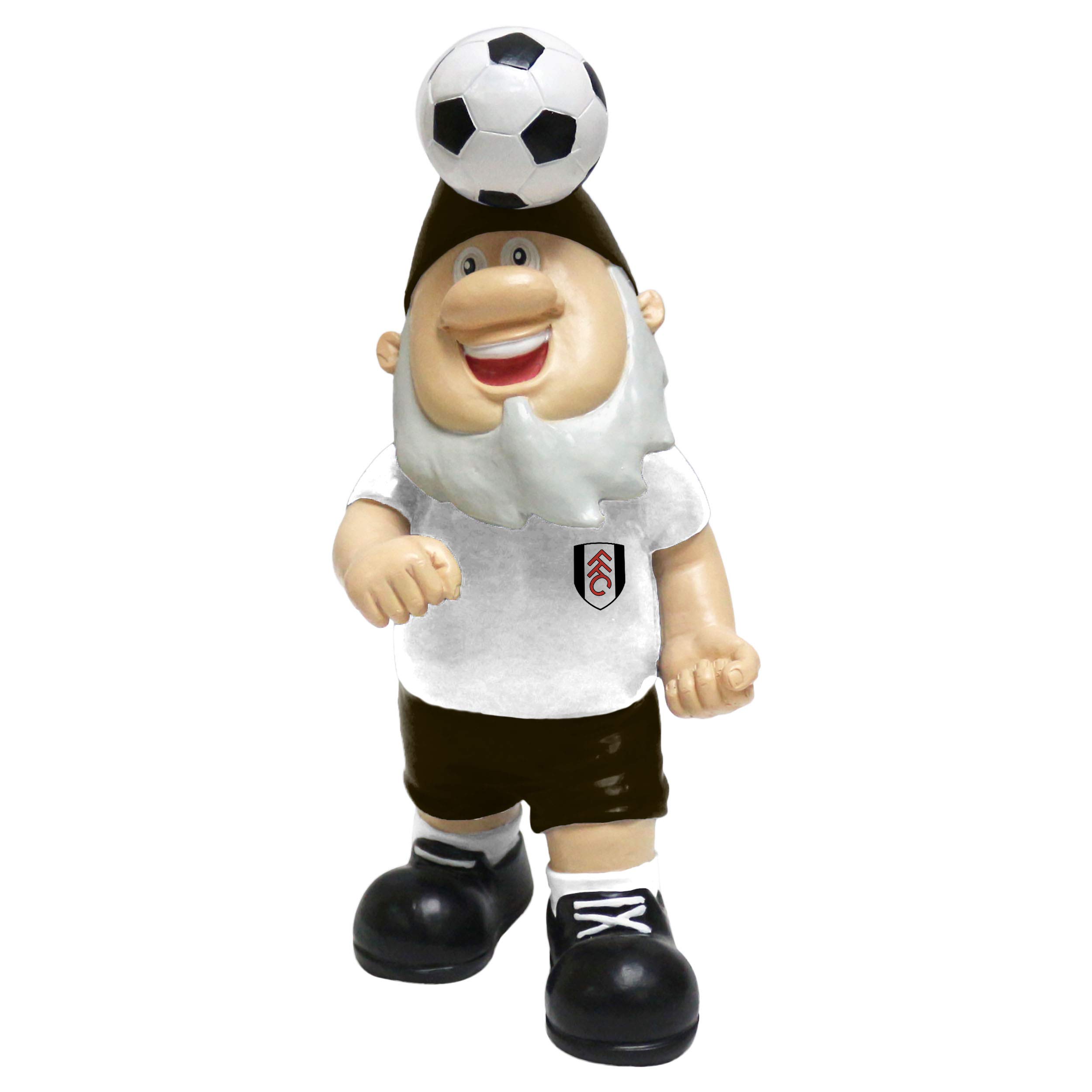 FOCO Fulham Fc Football Header Garden Gnome Ornat Indoor, Outdoor