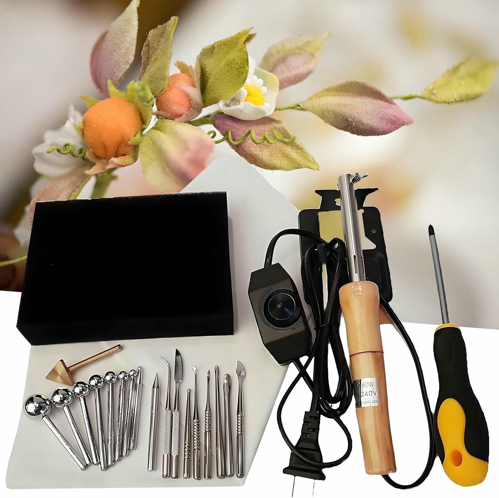 Outils de fabrication de fleurs en tissu pour créer vos décors de mariage