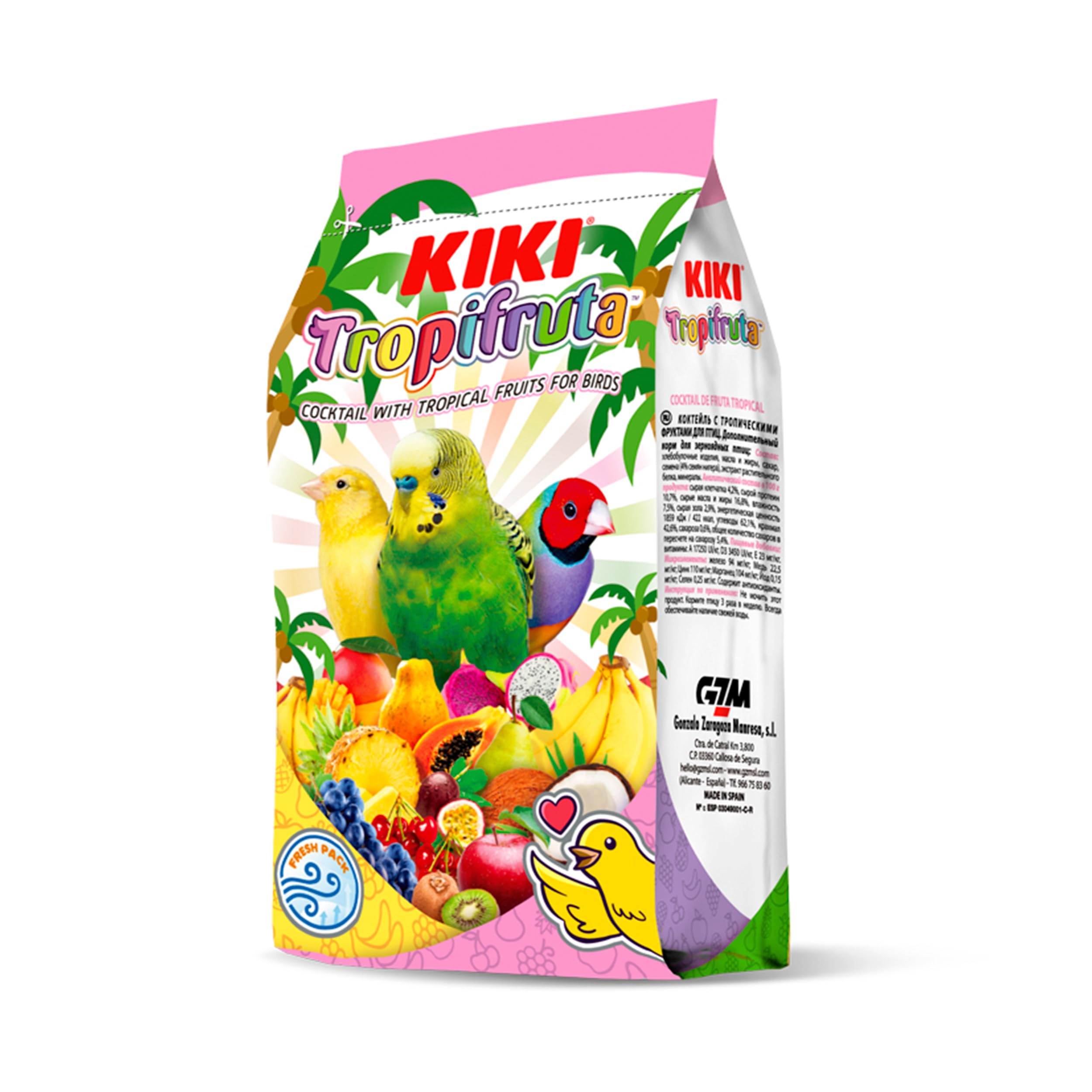 Kiki Kk Pasta Tropifruta 300Gr 436 Ud 300 g