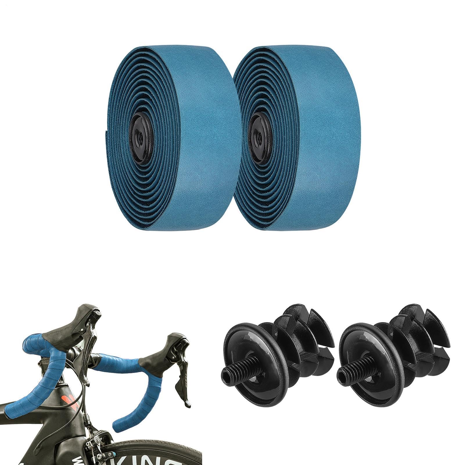 Taśma do owijania kierownicy rowerowej, taśma do rączki rowerowej Retro | Osłona chwytu kierownicy roweru Miękki, wygodny, amortyzujący, antypoślizgowy, łatwy w montażu poch