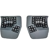 Advantage360 Professional Split Ergonomic Keyboard - Bluetooth | Mechanical Switches | Fully Programmable Open Source | Contoured Shape | Adjustable Tenting | Backlit