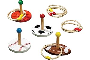 Elite Sports Ring Toss Game: Sharpen Accuracy and Coordination for Family Fun
