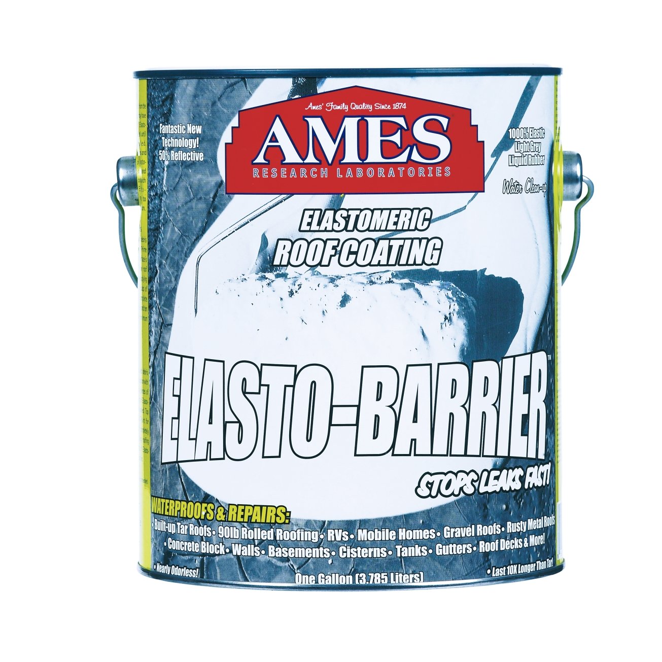 Ames Smooth Gray Roof Coating 1 gal.
