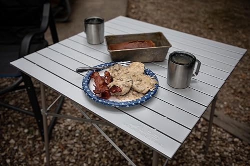 Miniatura 2 de ALPS Mountaineering Mesa de campamento enrollable de aluminio con configuración rápida y almacenamiento compacto