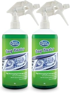 Greased Lightning W834 Bug Buster Bug, Bird dropping and Tree Sap Remover 1L Twin pack