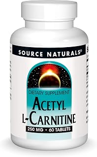 Source Naturals Acetyl L-Carnitine - Supports Healthy Brain Function & Memory - 60 Tablets