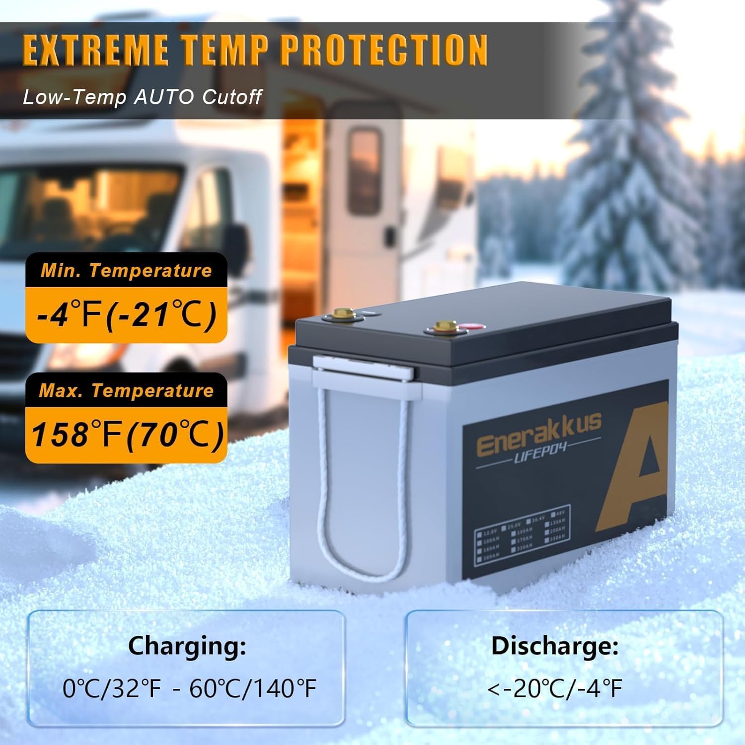 Batteria al litio LiFePO4, 12 V, 330 Ah, 4224 Wh, 200 Ah BMS con Bluetooth, max 15.000 cicli di ricarica per 10 anni, per camper, impianti solari, barche