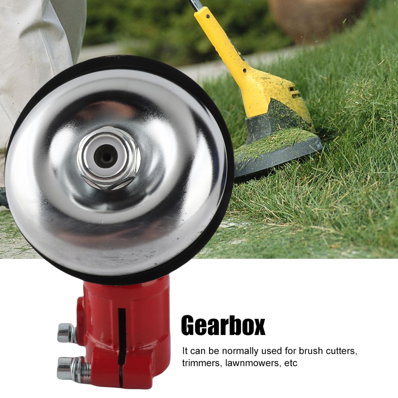 Decespugliatore Sostituisci testata Riduttore Riduttore diametro 26mm Ricambi per tosaerba Utensili da giardino Rosso (9 denti)