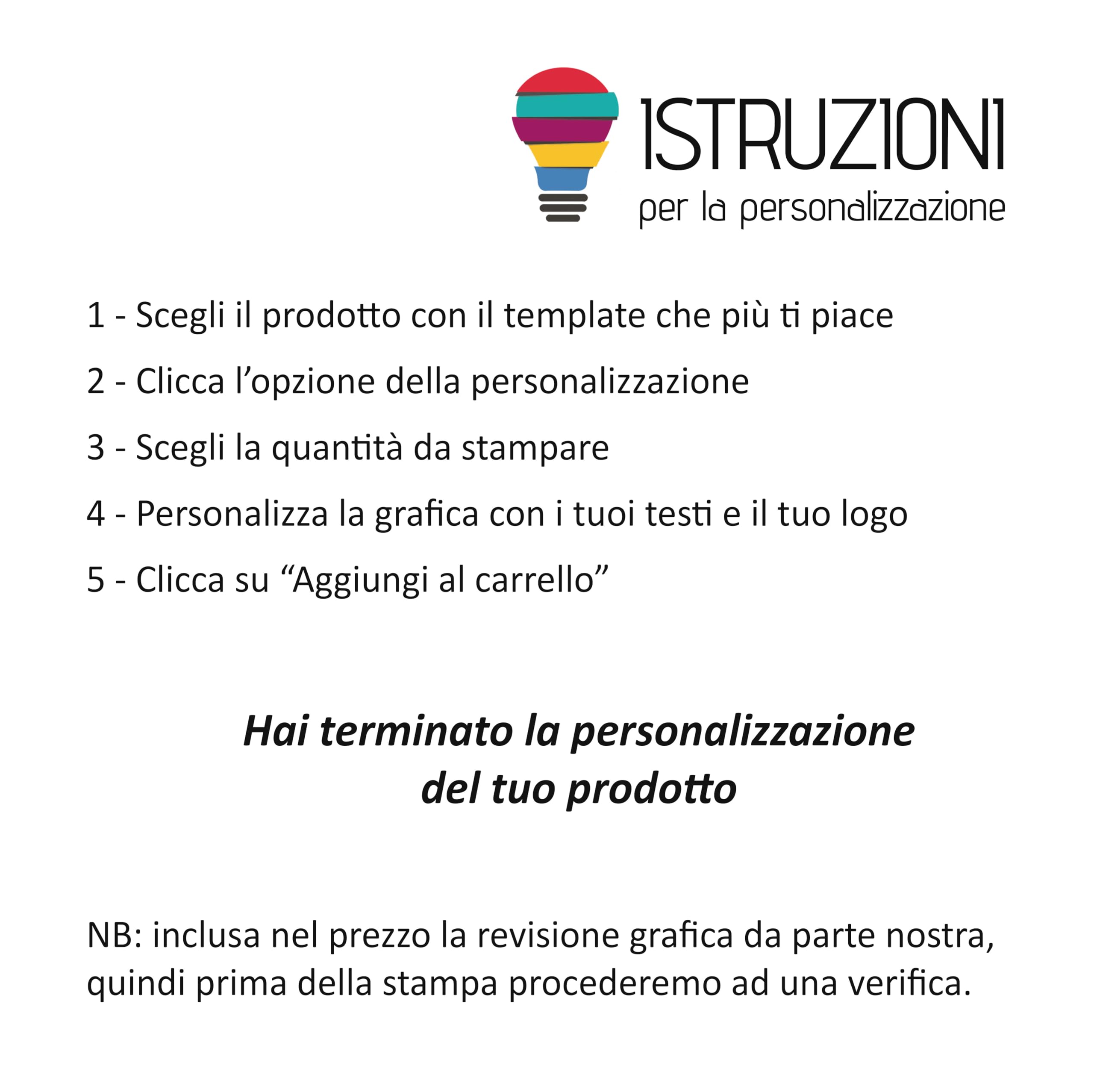 Tessere Fedeltà Personalizzate 8,5x5,5 cm Cartoncino Premium Stampa Fronte Retro 100 Pezzi