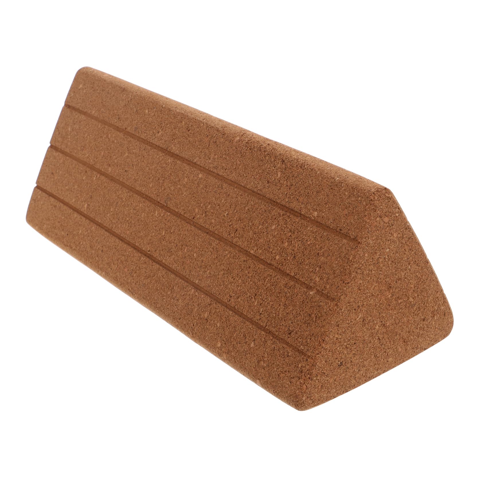TOYANDONA Bloques de Yoga Triangulares de Corcho de Alta para Principiantes Accesorios de y Fitness para Cintura y Abdomen Soporte Robusto para Ejercicios