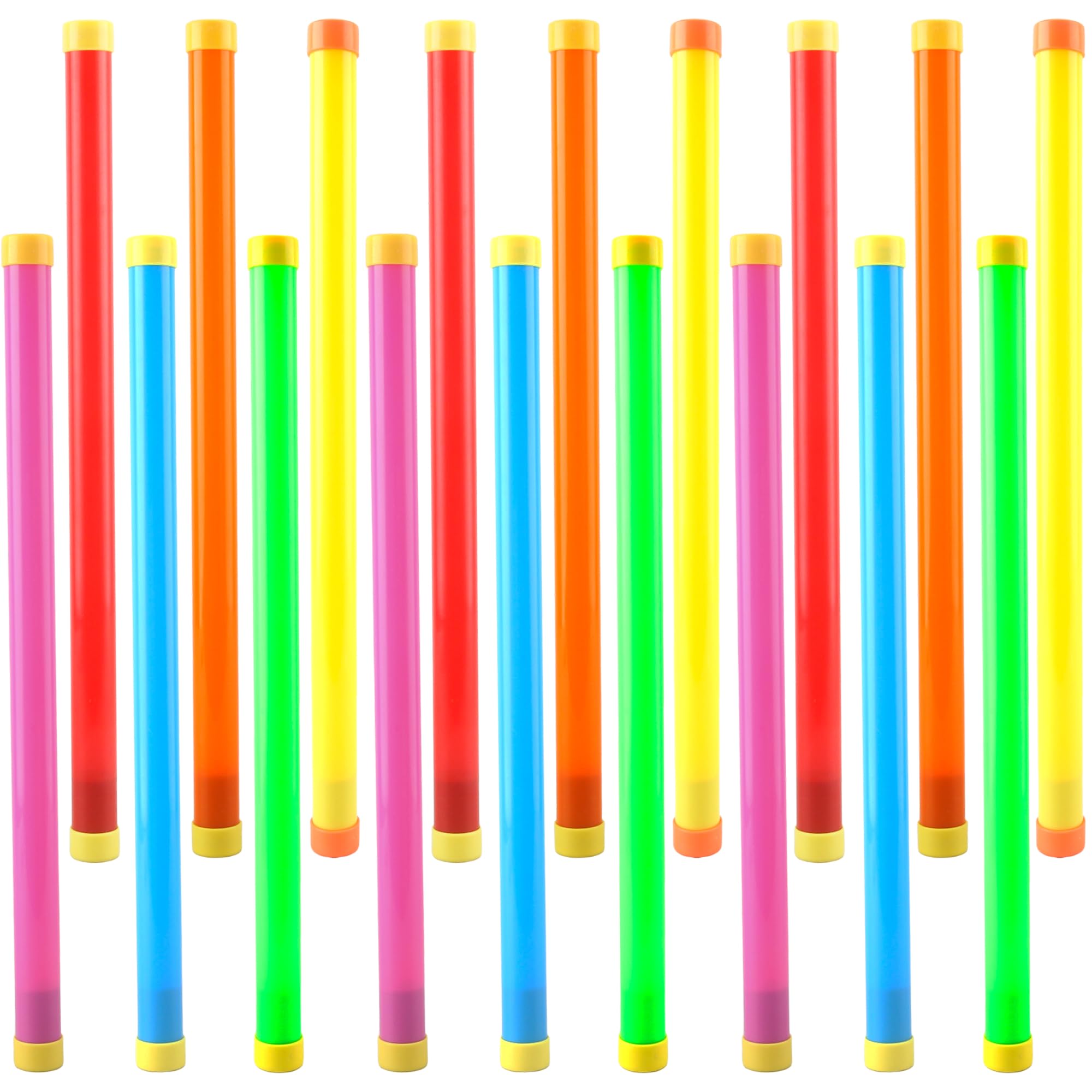 18 Pack Groan Tube Noise Makers Noise Stick Tricky Noise Pipe Novelty Sound Tubes Funny Fart Sound Tube Toys for Halloween Xmas Party Family Gathering Fools Day Toys Games Supplies, 6 Colors