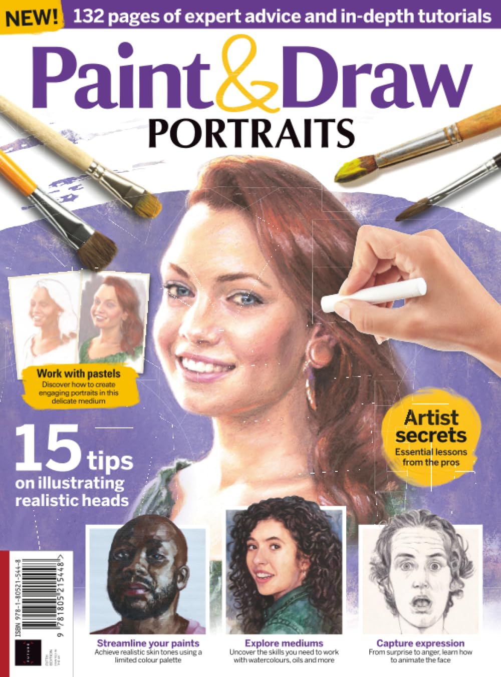 Paint & Draw: Portraits: 132 Pages of Expert Advice & In-Depth Tutorials