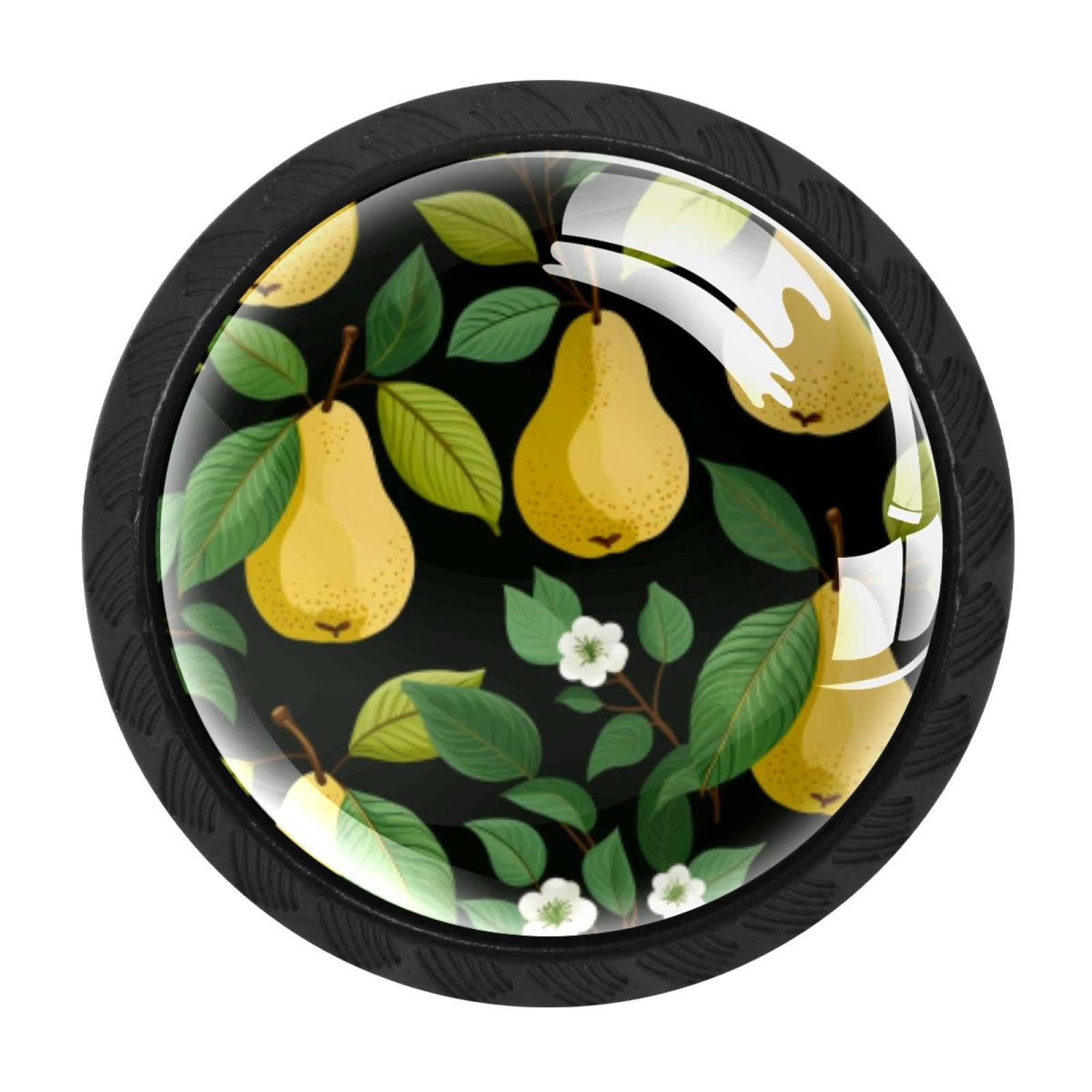 Chenzzzz Multicolored 16 4 Pack Pear Drawer Knob Cabinet Hardware