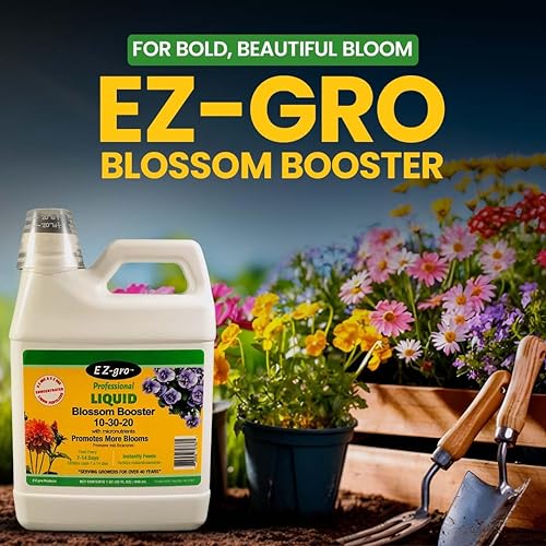 Miniatura 2 de EZ-GRO 10-30-20 Blossom Booster Fertilizante - Alimento líquido para plantas - El fertilizante para plantas está especialmente hecho para florecer,