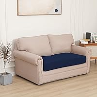 Vista 487 de Easy-Going Fundas Elásticas de 3 Piezas para Cojines de Sofá para Sofá Seccional Izquierdo/Derecho en Forma de L Chaise Lounge Funda de Asiento