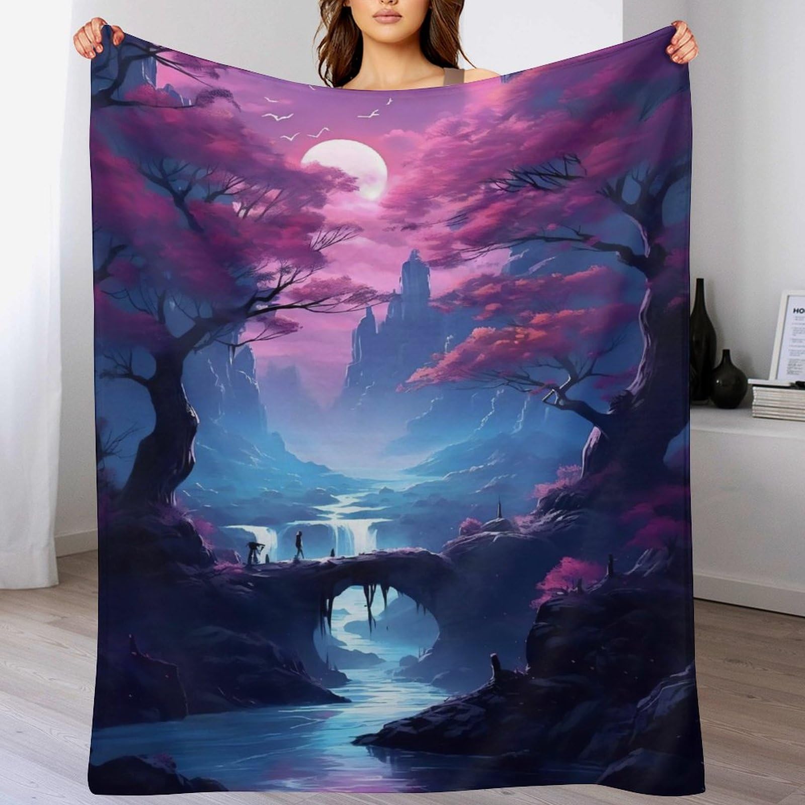 Couverture jeté flannel chaud pour remédier au froid sur votre canapé