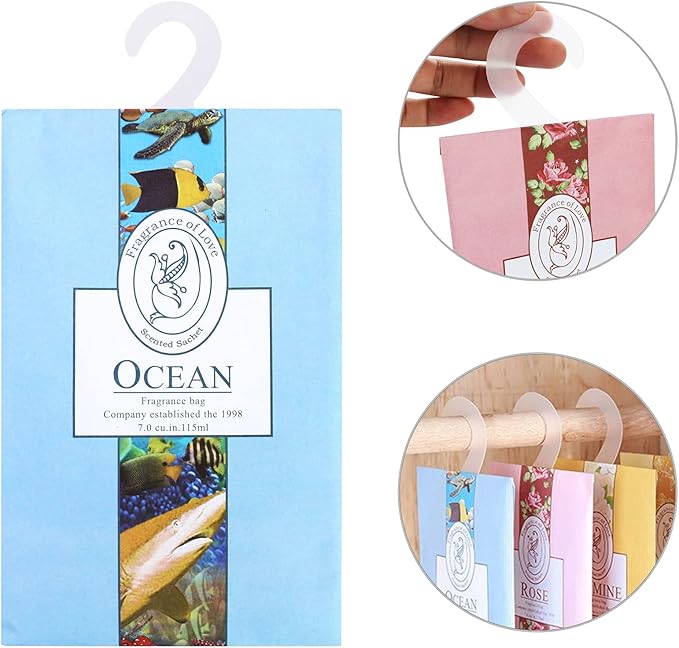 15 Paquetes Ambientador para Armario, Sachets de Lavanda miniatura 7