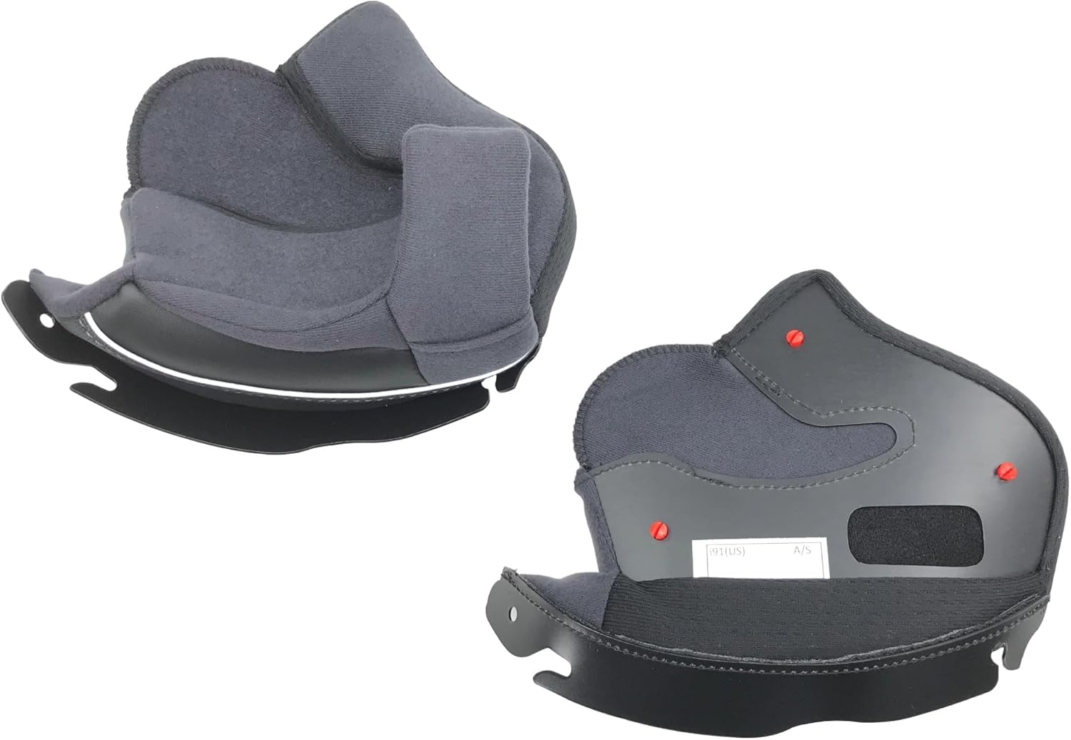 HJC i91 Helmet Cheek Pads Black Opt. XL (30mm)