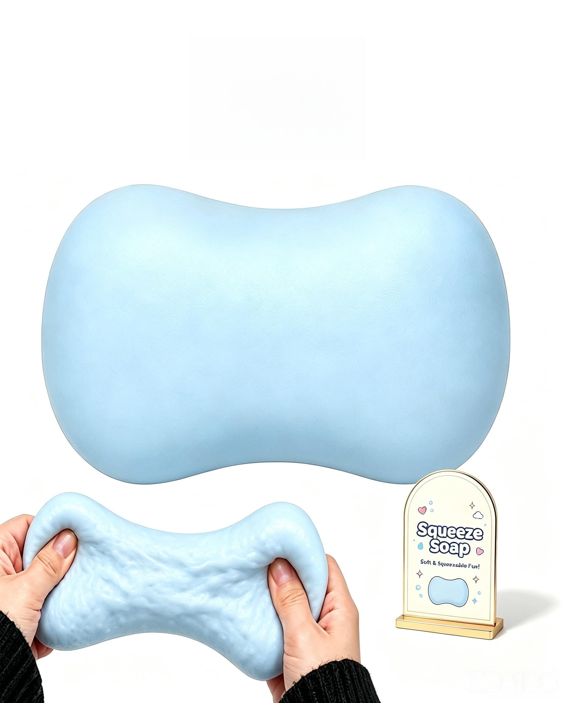 Crunchy Soap Squishy ASMR Bead Filled Realistic Food Stress Ball Squeeze Moldable Slushy Asmr Realistic Taba Handmade Non Rebound Sticky Silicone Dessert Adults Party Favor â image 1