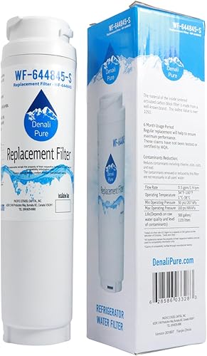 Filtro de agua de repuesto para refrigerador Bosch B36IT800NP, compatible con Bosch ULTRACLARITY, cartucho de filtro de agua para refrigerador 644845