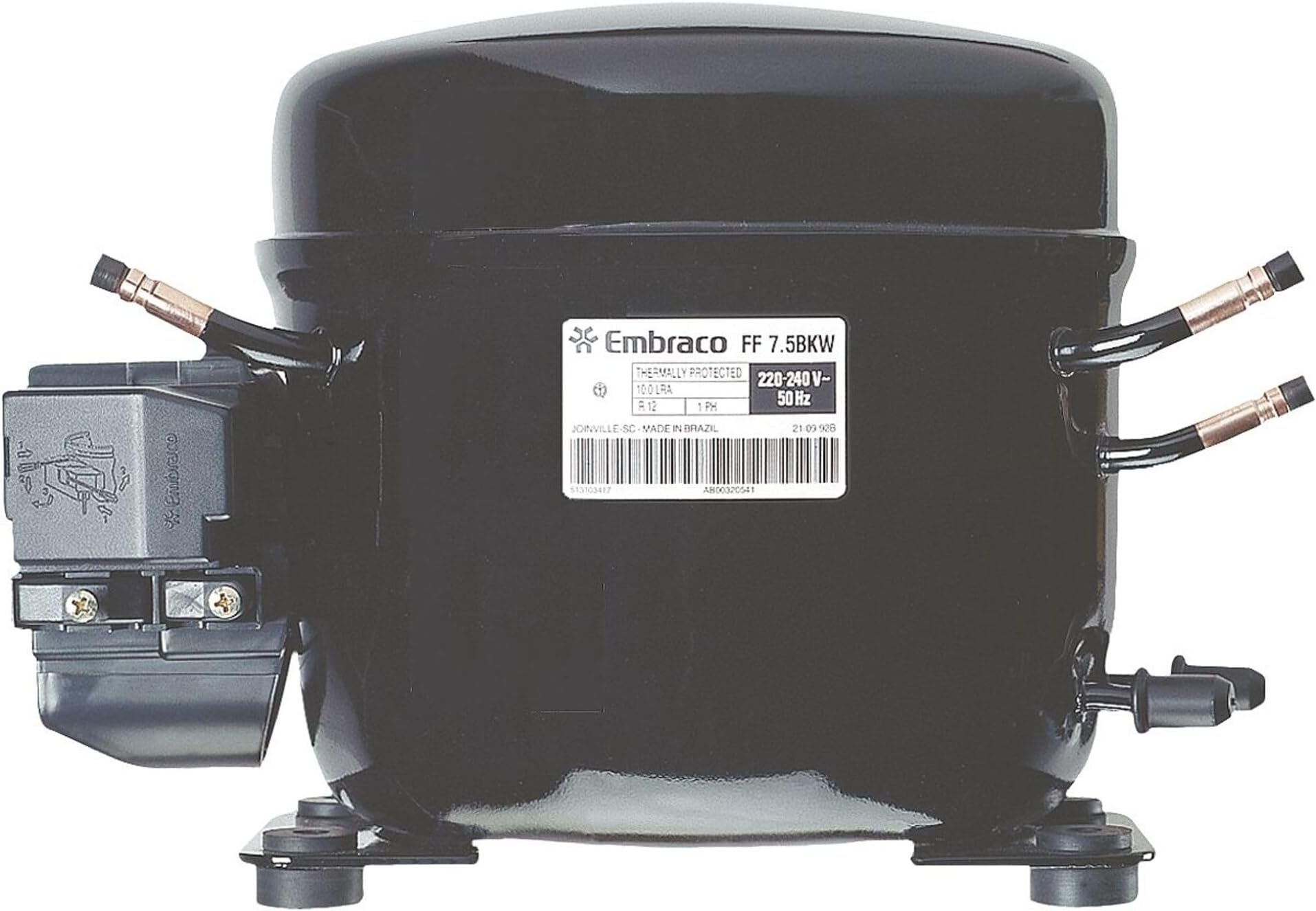 FF8.5HBK1 Replacement Refrigeration Compressor 1/4 HP R-134A R134A