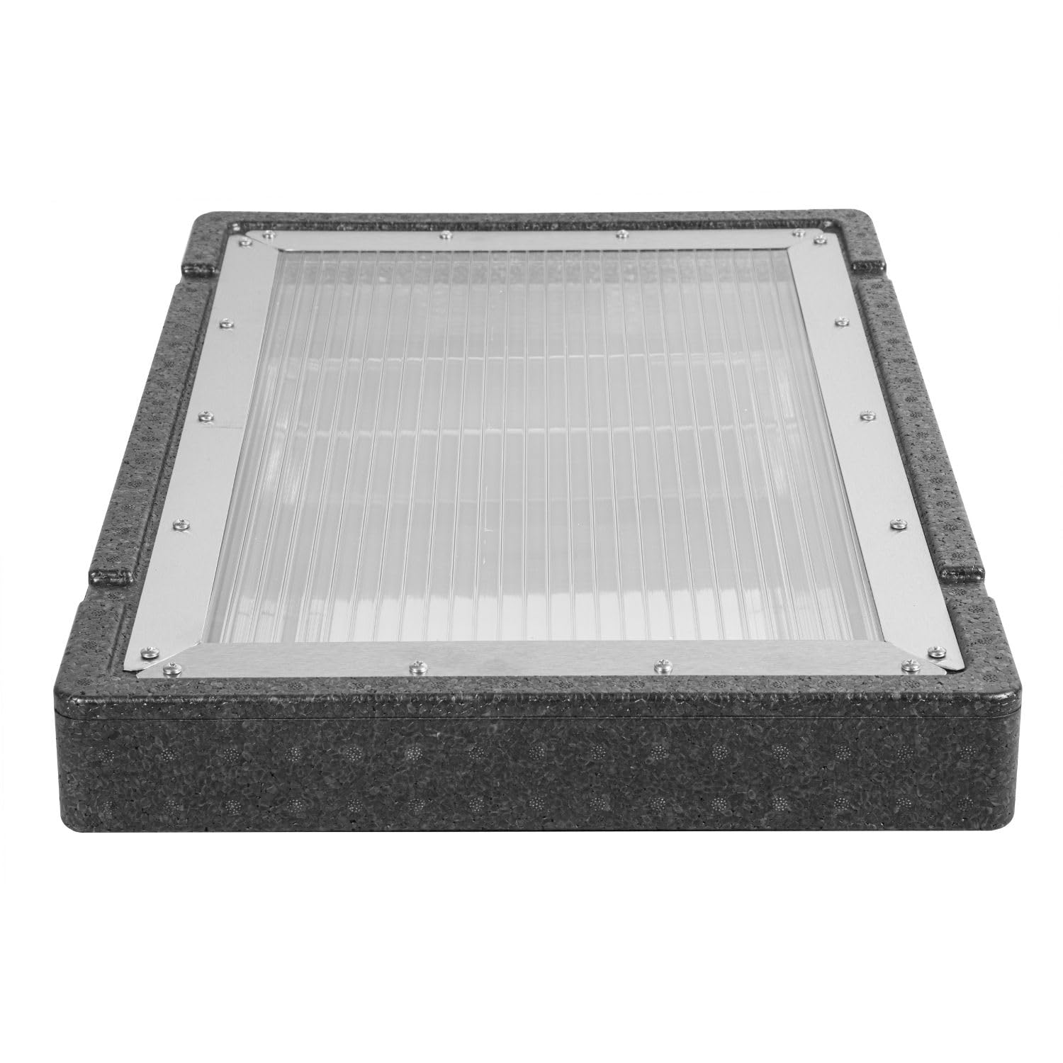 LYSON Fondeur de cire solaire EPP pour faire fondre la cire d'abeille - Cadre : D, LN-am, DNM, sandre - Dimensions intérieures du bac : 485 mm x 300 mm x 50 mm (L x l x H)