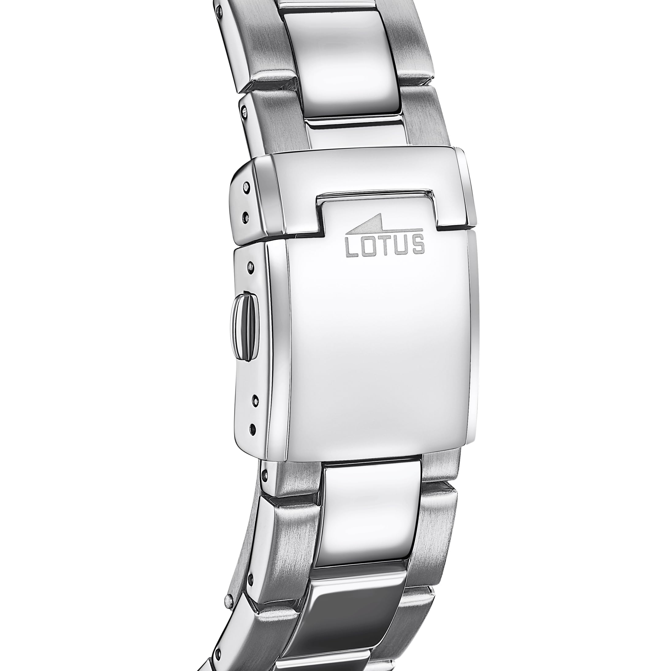 Lotus Herren Hybrid Smartwatch Connected Edelstahl 316L - Analoge Intelligente Uhr - 10 ATM Wasserdicht 18800/6 - Musiksteuerung, Schrittzähler, Anrufbenachrichtigungen