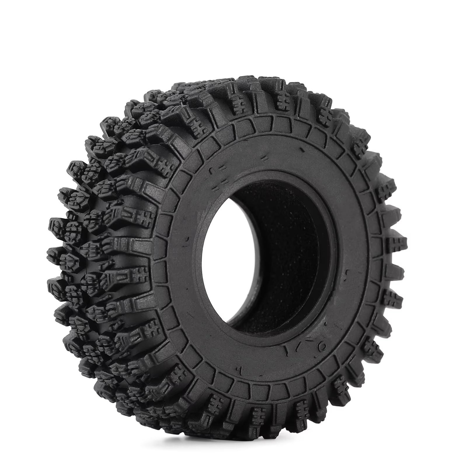 Neumáticos Coche RC Compatible con TRX4M para Axial para SCX24 AX24 1/18 1/24 Piezas De Mejora para Coche RC Crawler T1016 57 * 22 Mm para Neumáticos para Super Soft Sticky 1.0
