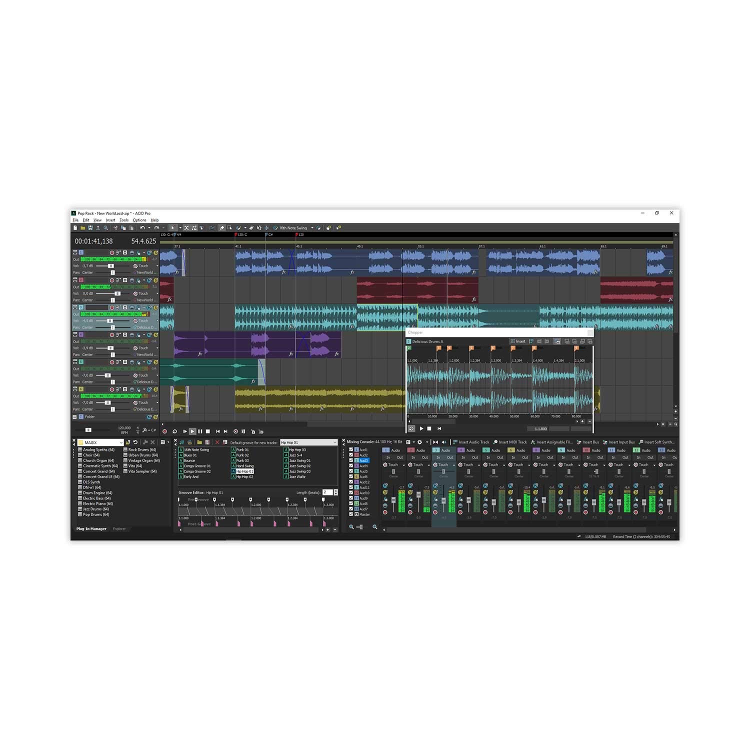 ACID Pro|8|1 Device|1 Year|PC|Disc|Disc