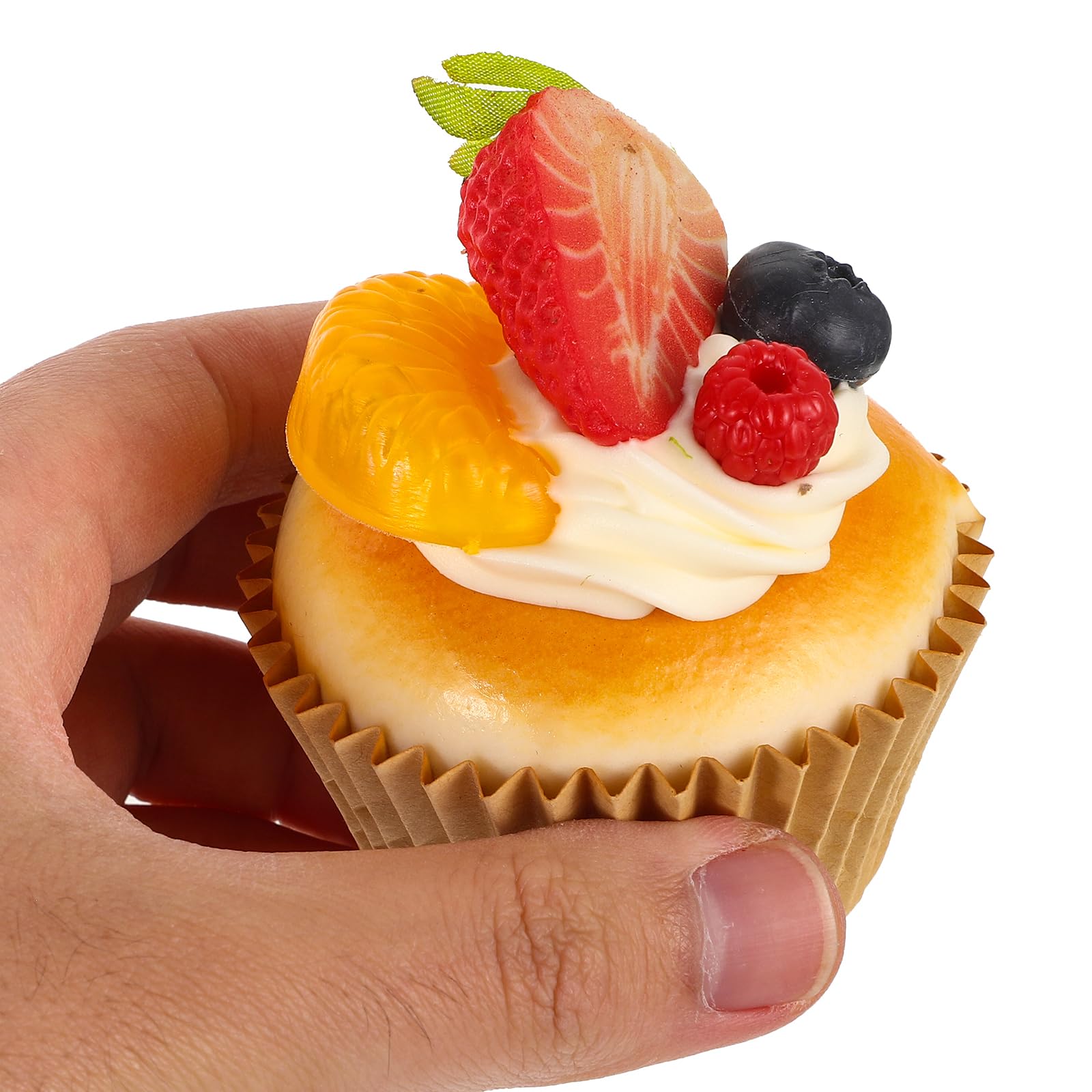 JUOPZKENN 6 Pièces Faux Gâteaux Mousse Chocolat – Modèles Artificiels Réalistes Pour Décoration, Photographie & Vitrine